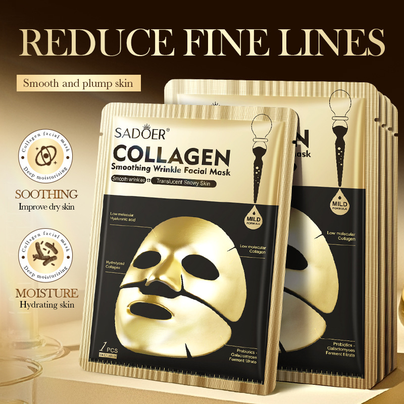 SADOER Altın Kolajen Yüz Maske - Sheet Mask Collagen incelemesi ve fiyatı