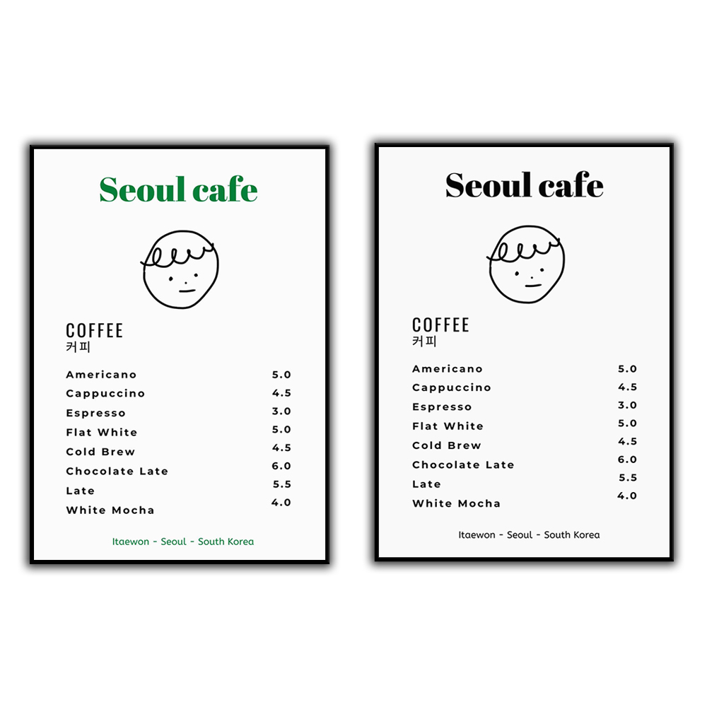 Seul Cafe Baskı Duvar Sanatı Y - Korean Lifestyle Aesthetic incelemesi ve fiyatı